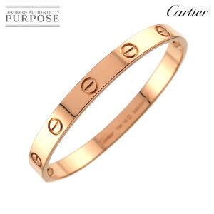 カルティエ Cartier ラブ ブレス #16 K18 PG ピンクゴールド 750 ブレスレット バングル Love Bracelet 90254813