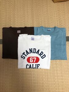 【1円スタート断捨離】程度良し チャンピオン champion スタンダードカリフォルニア standard california T1011 ポケT Mサイズ まとめ売り