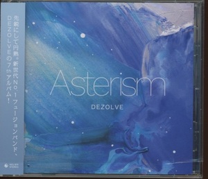 DEZOLVE　CD　Asterism　外装フィルム 帯付き