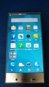 SG3472 Softbank AQUOS CRYSTAL 305SH SHARP シャープ スマートフォン 簡易動作確認＆簡易清掃＆初期化OK 判定〇 送料無料 