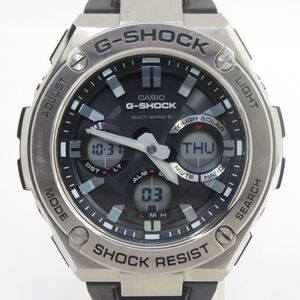 160s CASIO カシオ G-SHOCK G-STEEL GST-W110-1AJF タフソーラー 腕時計 ※中古