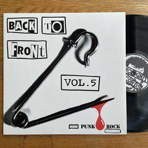 初回限定ナンバリング BACK TO FRONT vol.5 ’94年歴史的名作 punk パンク天国 KBD 　レコード LP アナログ盤