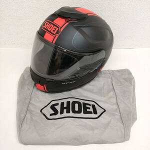 SHOEI ショウエイ フルフェイスヘルメット GT-Air REDUX リダックス マット ブラック レッド Lサイズ（59cm）