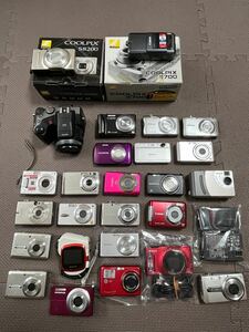 デジタルカメラ　まとめて　 SONY FUJIFILM OLYMPUS Canon Nikon CASIO PENTAX 美品