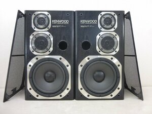 10884●KENWOOD 3WAY スピーカー ROXY DG1 ペアスピーカー ロキシー 音出しOK●