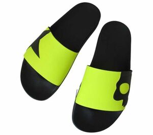 【durini】HYDROGEN ハイドロゲン 正規品 30%OFF! CYBER SLIPPERS シャワーサンダル ビーチサンダル メンズ イタリー製 軽量/黒黄/41