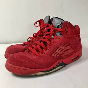 ★ NIKE ナイキ スニーカー AIR JORDAN 5 RETROエアジョーダンレトロ 136027-602 レッド メンズ US12(30cm) 1.2kg