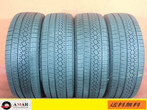 スタッドレス●225/55R18 PIRELLI ICEZERO ASIMMETRICO 【2022年製 7.5mmヤマ】/ 中古★4本 (T-6912A)送料無料/沖縄別途　