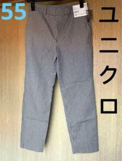 新品☆UNIQLO　ユニクロ　イージーケアストレッチクロップドパンツ　XS