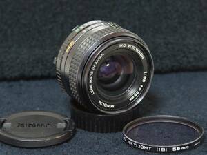 MINOLTA　MD.W ROKKOR 28ｍｍF3.5　【動作確認済】