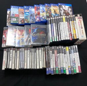 【10AS蒲12004F】1円スタート★PSソフトまとめ★62点★PS★PS2★PS3★PS4★PSP★中古★現状品★動作未確認★長期保管品★ジャンク