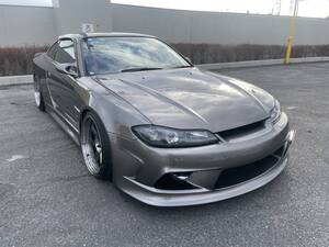 日産 シルビア S15 車両本体 1円スタート! sr20det エンジンOH済　前後エンドレスキャリパー公認　ベルテックスエッジフルエアロ