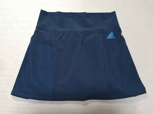 adidas アディダス/レディース レイヤードライクストレッチスカート ネイビー M(HA6048 CRENAV)定価7719+税