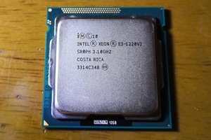 【動作確認済み】INTEL Xeon E3 1220 v2 LGA1155　4コア　3.1GHz