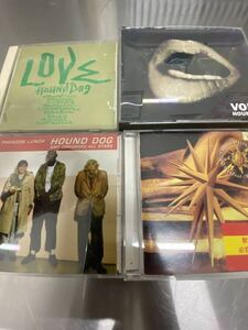 HOUND DOG ベストアルバムFAVOLATE THING HOUND DOG BEST 1987-1992+アルバム 2CD CD 計4枚セット CD