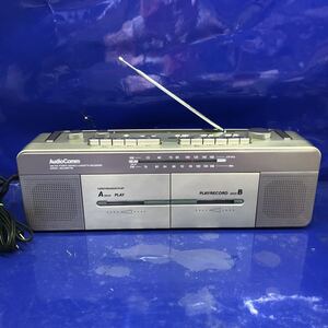 Audio Comm ダブルラジオカセットレコーダー RCS-W877M