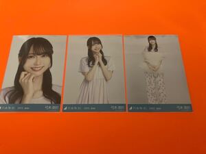 弓木奈於　乃木坂46 夏パジャマ　ランダム生写真　3種コンプ