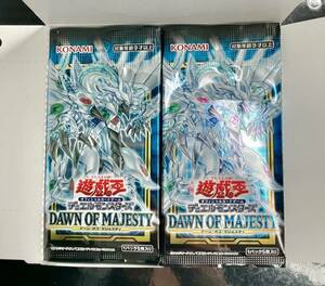 未開封 遊戯王 DAWN OF MAJESTY ドーンオブマジェスティ バラ パック *デスピアの導化アルベル、ミューゼシア、ヴィマナ 