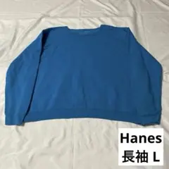 Hanes ヘインズ スリーブ Tシャツ ルーズシルエット /ロングシーズン