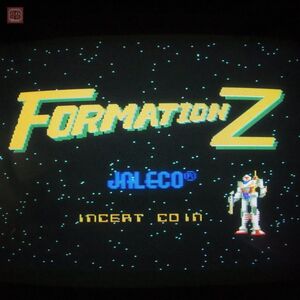 1円〜 ジャレコ/JALECO フォーメーションZ FORMATION Z インスト純正 動作確認済【20