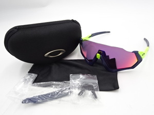 ★ M1536 OAKLEY オークリー メンズ スポーツサングラス OO9401-0537 FLIGHT JACKET フライトジャケット ケース 巾着袋付き ★