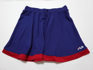 ■0609■FILA フィラ スウェット スカート L●