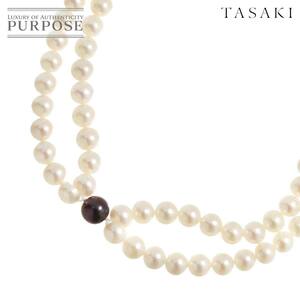 タサキ TASAKI M/G 黒蝶真珠 11.9mm マベ真珠 ネックレス 40cm K18 YG イエローゴールド 750 パール 田崎真珠 Necklace 90250387