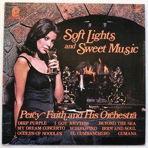 LP PERCY FAITH AND HIS ORCHESTRA SOFT LIGHTS AND SWEET MUSIC ACL-7037 米盤