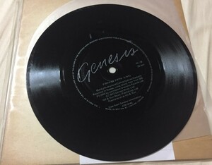 GENESIS『FIRTH of FIFTH (LIVE)』 BLACK FLEXI-DISC 33RPM