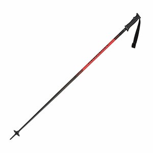 1303451-ROSSIGNOL/TACTIC BLACK/RED スキー アルミポール スキーストック 大人用/