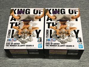 未開封品　ワンピース KING OF ARTIST THE MONKEY.D.LUFFY GEAR5 Ⅱ 2個セット ONE PIECE ルフィ ギア5 ニカ