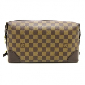 ルイヴィトン LOUIS VUITTON N41538 ヴァスラブ・ウォッシュ・バッグ ポーチ ダミエ・キャンバス エベヌ CE0075 美品 ポーチ ダミエ