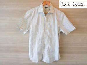 ★Paul Smith★（ポールスミス）半袖ストライプシャツ/M