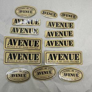 AVENUE / 自転車デカール NEW OLD STOCK 昭和　レトロ　ビンテージ　ファニー