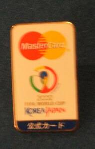 未使用2002ワールドカップピンバッジＦＩＦＡＷＯＲＬＤＣＵＰ　