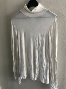 RAF SIMONS 2004-2005AW High Neck Long Sleeve T-Shirt48 ラブシモンズ タートルネックR刺繍