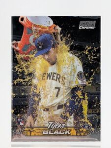 2024 Topps Stadium Club Chrome Tyler Black タイラー・ブラック ブルワーズ ルーキー クローム スタジアムクラブ トップス スタクラ 14