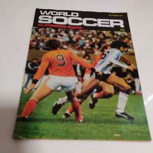 洋雑誌　WORLD SOCCER MAGAZINE 9/1978 サッカー　雑誌　アルゼンチン代表