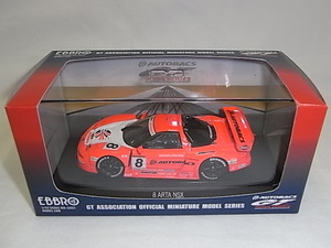 絶版品!!EBBRO エブロ 1/43 JGTC 2004 ARTA NSX #8