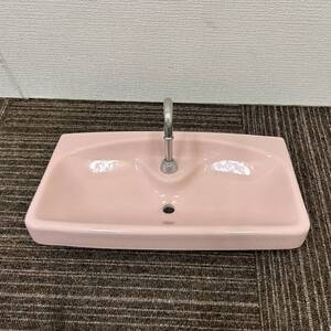 【中古】TOTO☆トイレ便器・洋式便器 721B タンク用の蓋(ふた)☆#(ピンク)☆直接引取り可