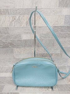 ◇ FURLA フルラ LILLI リリー ミニ ショルダーバッグ ブルー系 レディース P