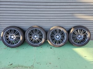 215/45R17 スタッドレス バリ山 ノキアンハッカペリッタ 4本 2020年製 PCD100 5H 7J ＋47 nokian Hakkapeliitta R3