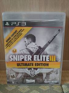 海外版 PS3 Sniper Elite 3 Ultimate Edition (New) 新品未開封