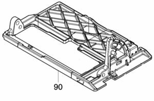 マキタ makita 18V 125mm 充電式 防じん マルノコ KS514DRGX 用 ベース 319598-9 丸のこ 丸鋸 部品 修理 パーツ 大工 建築 マルノコ 切断