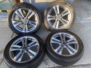 ◆AS204-2◆冬用◆溝有り◆ホンダ純正◆CR-Z◆16×6J+45◆5H114.3◆Warrior◆WR300◆195/55R16◆2020年製◆4本セット◆中古品◆