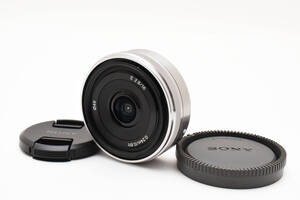 【完動美品】ソニー SONY E 16mm f2.8 SEL16F28 