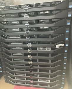 DELL PowerEdge R210 II (CPU:Xeon E3 4core /メモリ:8～16GB/HDD:なし)★4台セット★　/動作未確認/まとめ販売