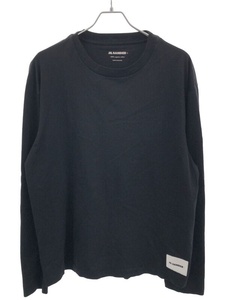 JIL SANDER＋ ジルサンダープラス 23SS ロゴパッチ パック ロングスリーブカットソー ブラック XXL J47GC0002 ITNJTY40RTQM