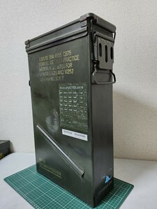 大型 弾薬箱 米軍 放出品 実物 アンモ缶 81mm 迫撃砲弾 アモ缶 AMMO BOX M29 M252 M751 M879