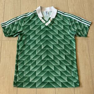 80s ビンテージ 西ドイツ代表　ユーロ88 アディダス ユニフォーム adidas 激レア　サイズO